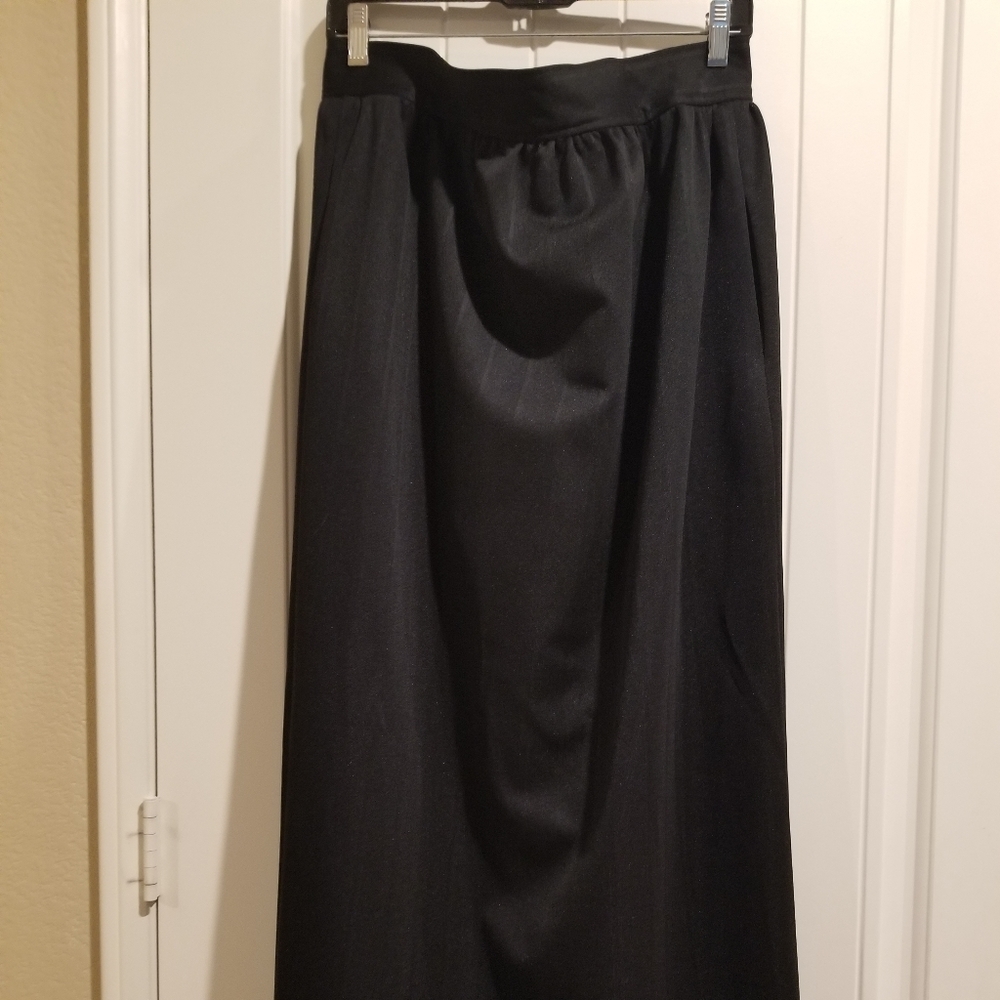 70's Vintage Black Skirt